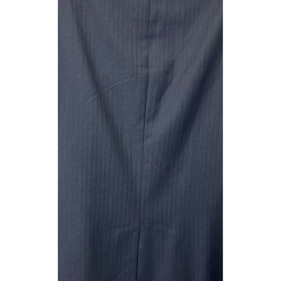 Jos. A. Bank Signature Collection Mens 2-Piece Suit 42R 100% Wool Navy Pinstripe - Picture 5 of 12